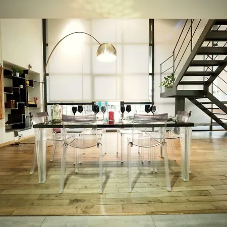 Lussuoso Loft Dei Giustiniani Acquario Expo Appartement *
